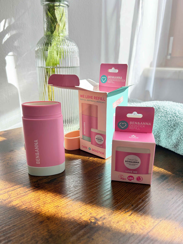 Ben & Anna Tuhý deodorant se znovupoužitelným aplikátorem (40 g) -Love Me