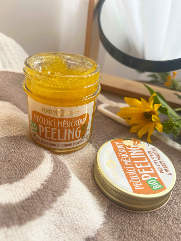 Purity Vision Pečující měsíčkový peeling (120 ml)