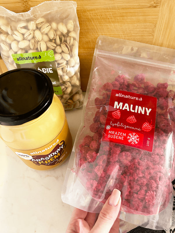 Allnature Malina sušená mrazem (100 g)