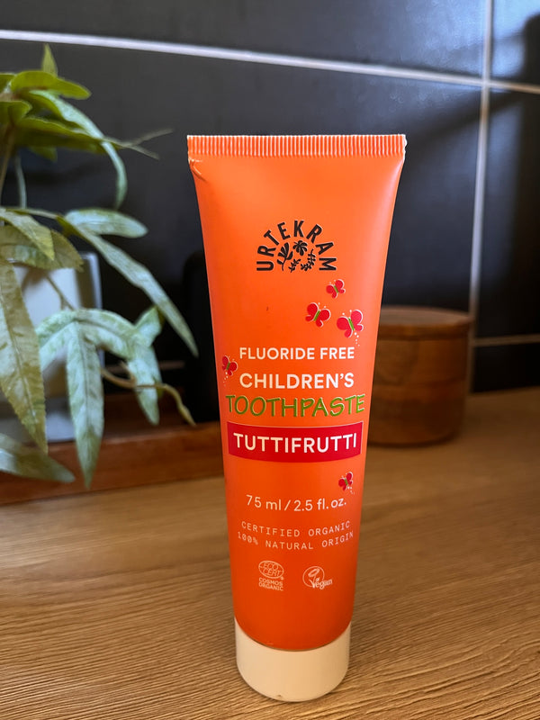 Urtekram Dětská zubní pasta Tutti frutti BIO (75 ml)