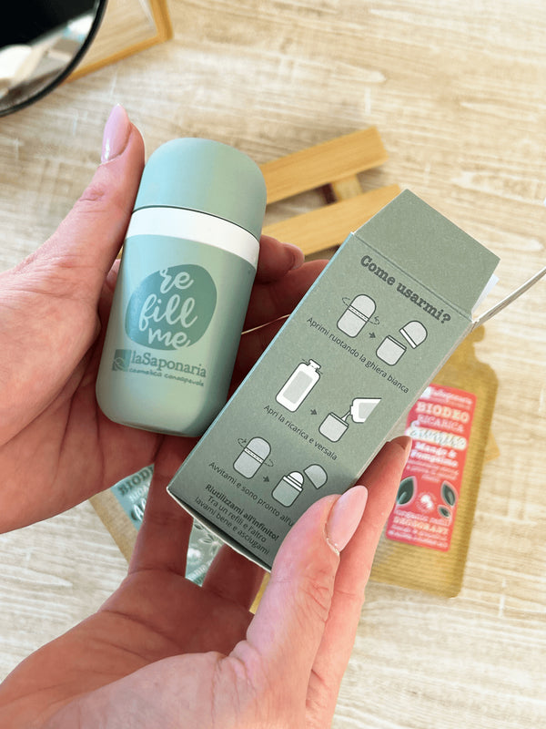 laSaponaria Náplň do roll-on deodorantu Grace - bez vůně BIO (40 ml)
