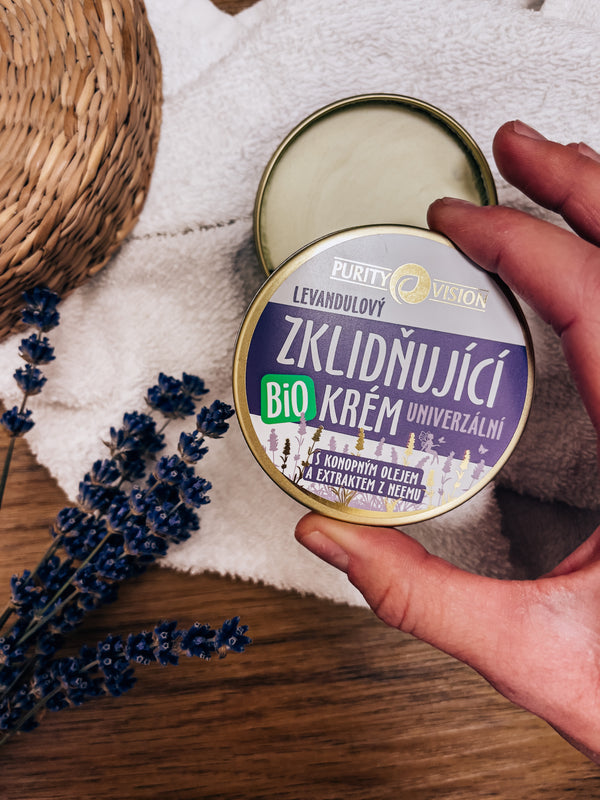 Purity Vision Zklidňující levandulový krém univerzální (100 ml)