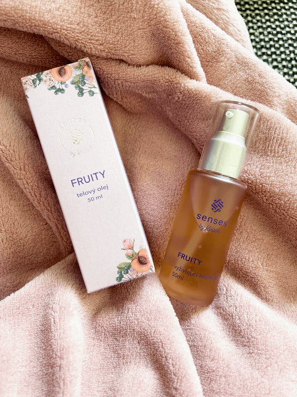 Kvitok Senses Vyživující tělový olej Fruity - vzorek (2 ml)
