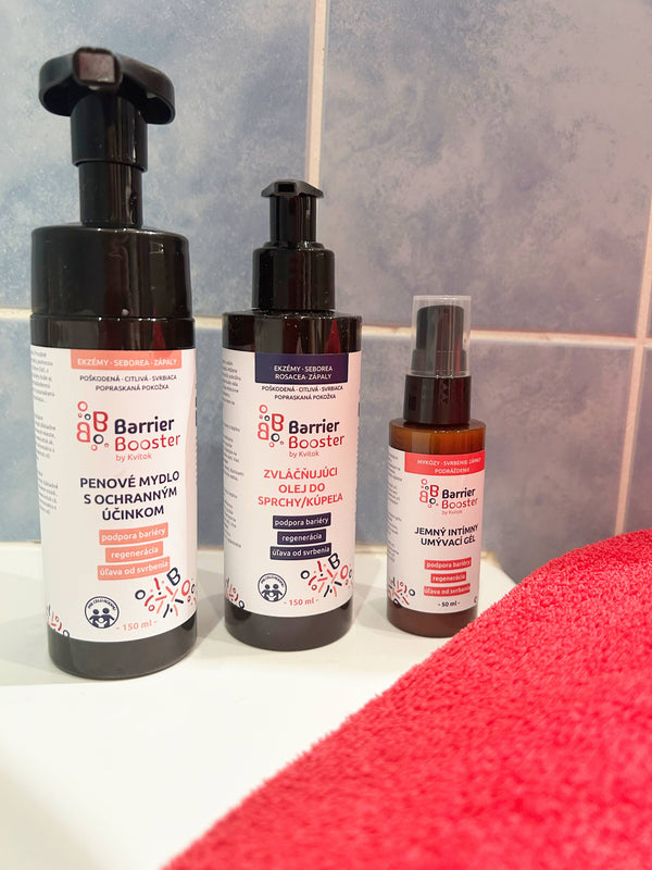 Kvitok Barrier Booster Tekuté pěnové mýdlo s ochranným účinkem (150 ml)
