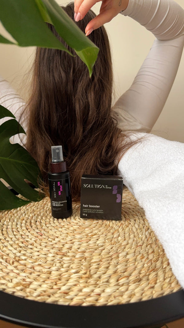 Kvitok Solution Zvýhodněná sada proti vypadávání vlasů Hair Booster