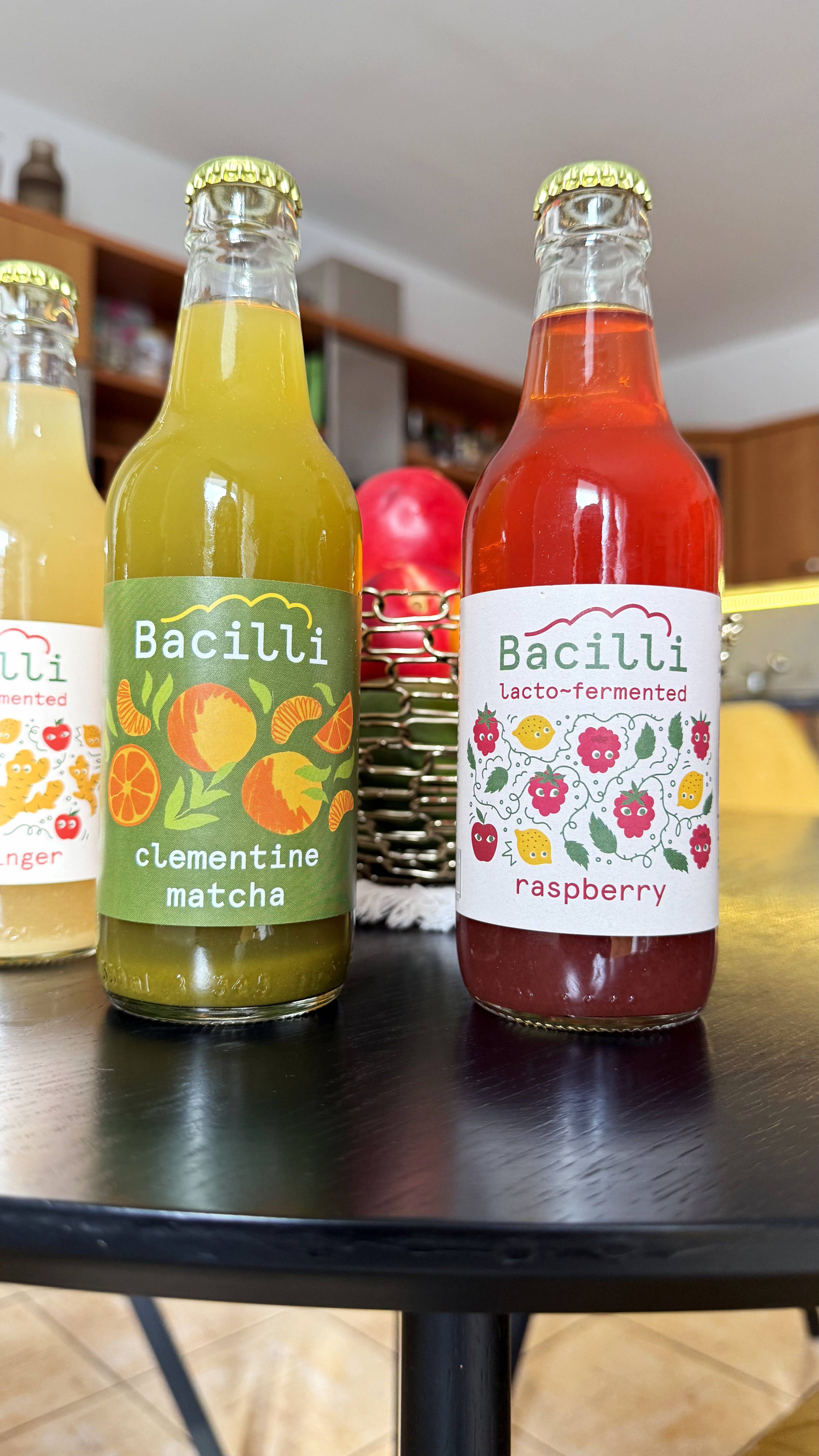 Bacilli Limonáda fermentovaná BIO - Malinovka (330 ml)