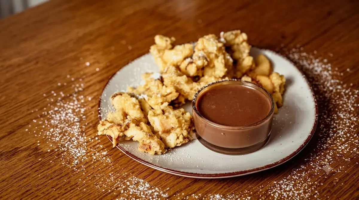 Kaiserschmarrn s čokoládovo-nugátovou omáčkou