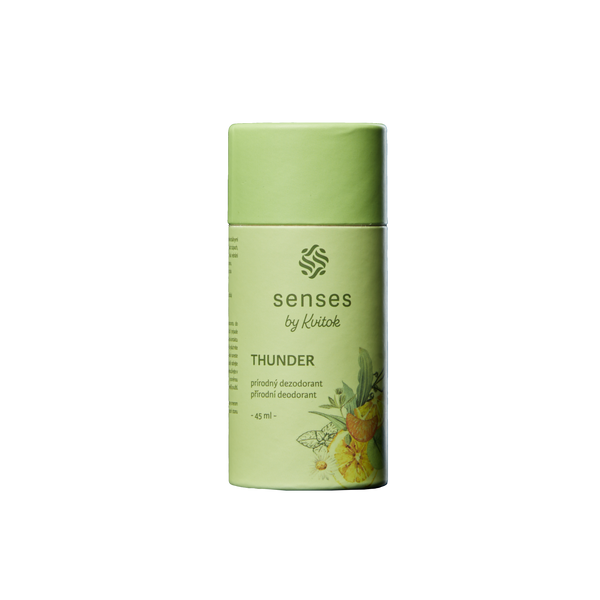 Kvitok Senses Tuhý deodorant Thunder (45 ml)