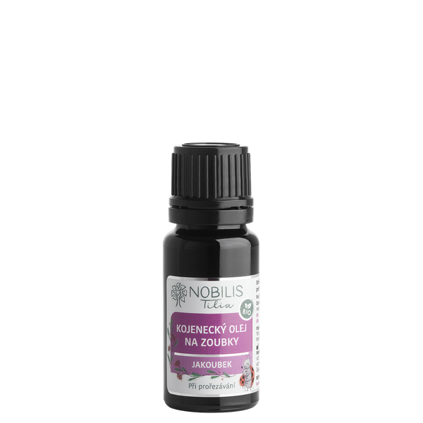 Nobilis Tilia Kojenecký olej na zoubky Jakoubek BIO (10 ml)