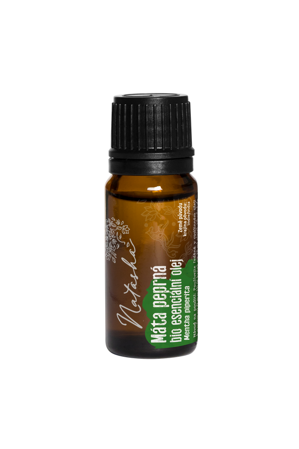 Natasha Esenciální olej BIO (10 ml) - Máta peprná