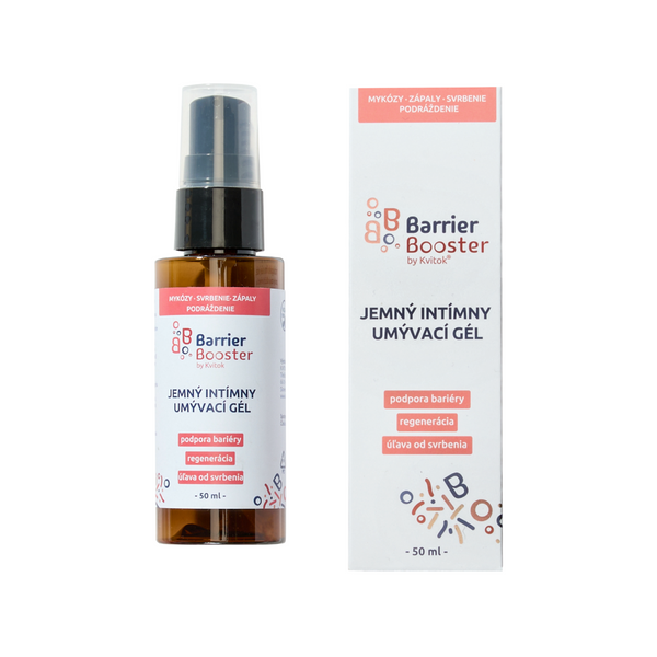 Kvitok Barrier Booster Jemný intimní mycí gel (50 ml)