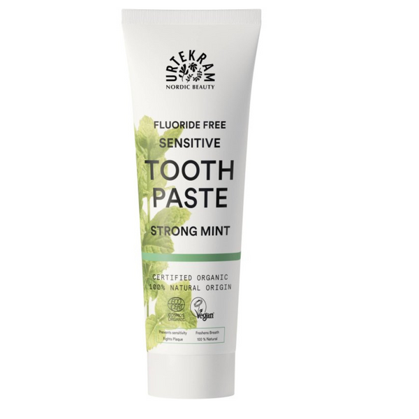 Urtekram Zubní pasta s mátou Sensitive BIO (75 ml)