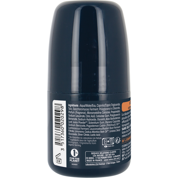SO’BiO étic Deodorant roll-on 24h MEN - cedr BIO (50 ml)