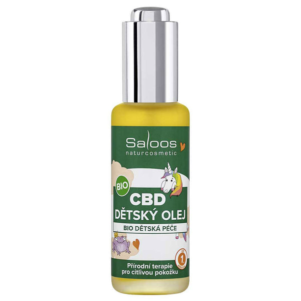 Saloos Zklidňující dětský olej s konopím BIO - vzorek (1 ml)