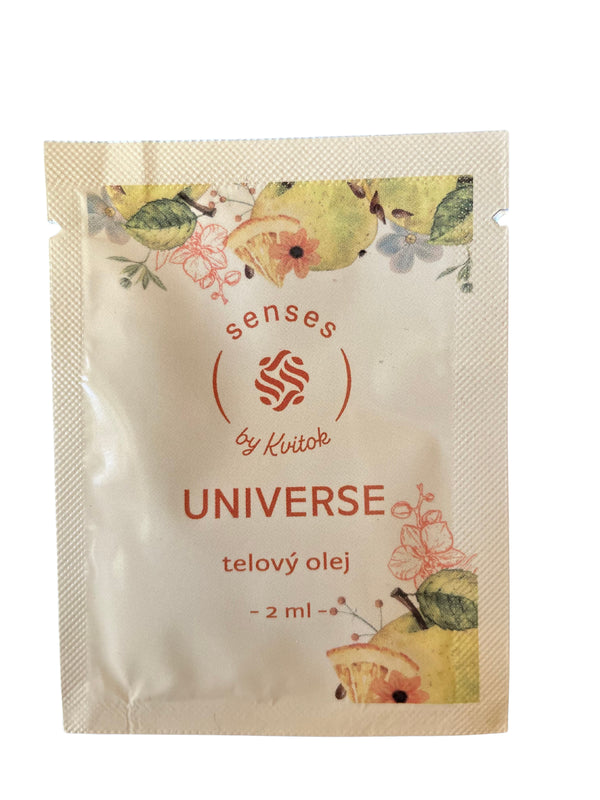 Kvitok Senses Vyživující tělový olej Universe - vzorek (2 ml)