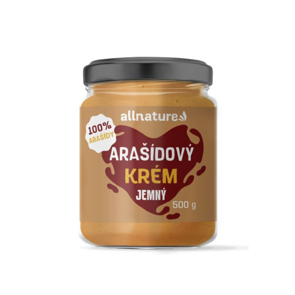 Allnature Arašídový krém jemný