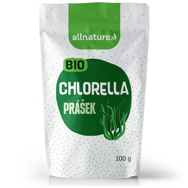 Allnature Chlorella prášek BIO (100 g)