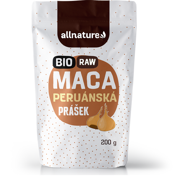 Allnature Maca prášek RAW BIO (200 g)