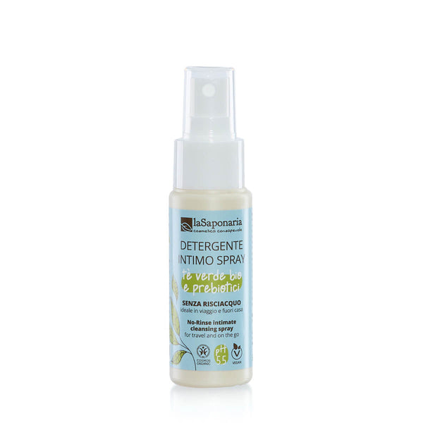 laSaponaria Intimní sprej bezoplachový se zeleným čajem BIO (50 ml)