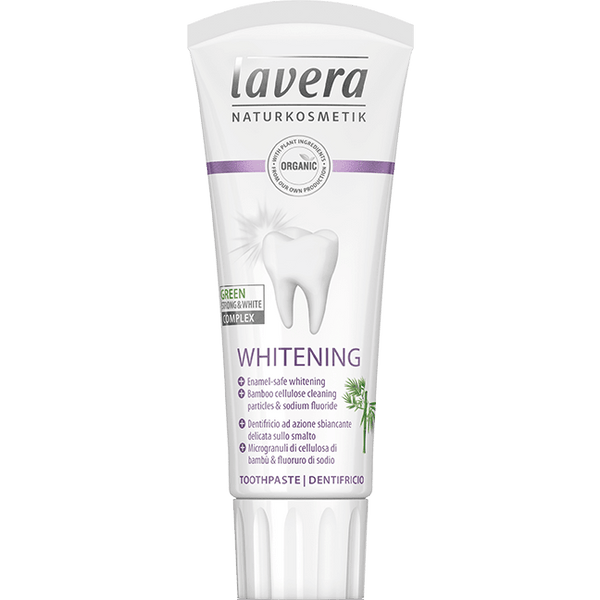 Lavera Jemná bělicí zubní pasta s fluoridem (75 ml)