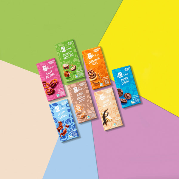 iChoc Tabulka slaný preclík vegan BIO (80 g)