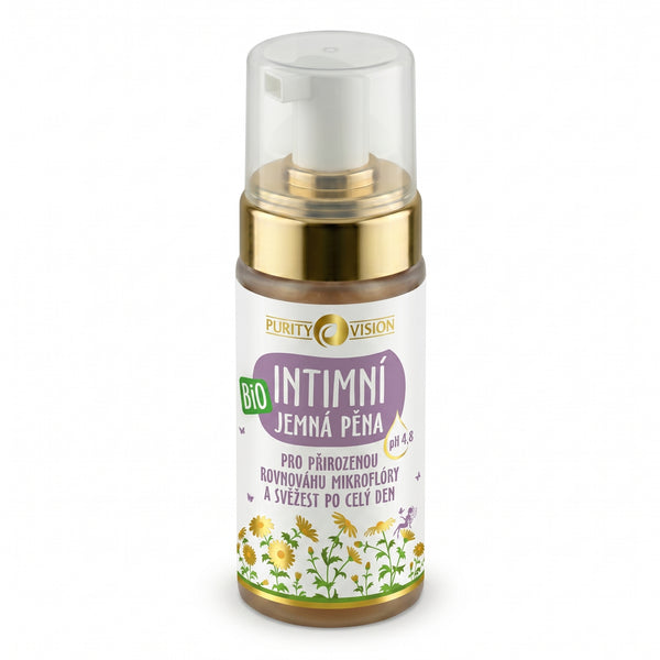 Purity Vision Jemná mycí intimní pěna BIO (90 ml)