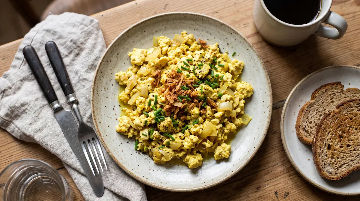 Míchaná vajíčka po vegansku