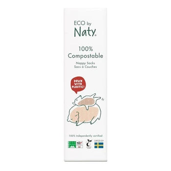 Naty Sáčky na použité plenky - bez vůně (50 ks)