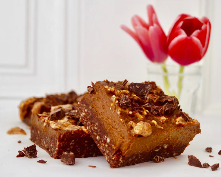 Avokádovo-čokoládové brownies bez pečení