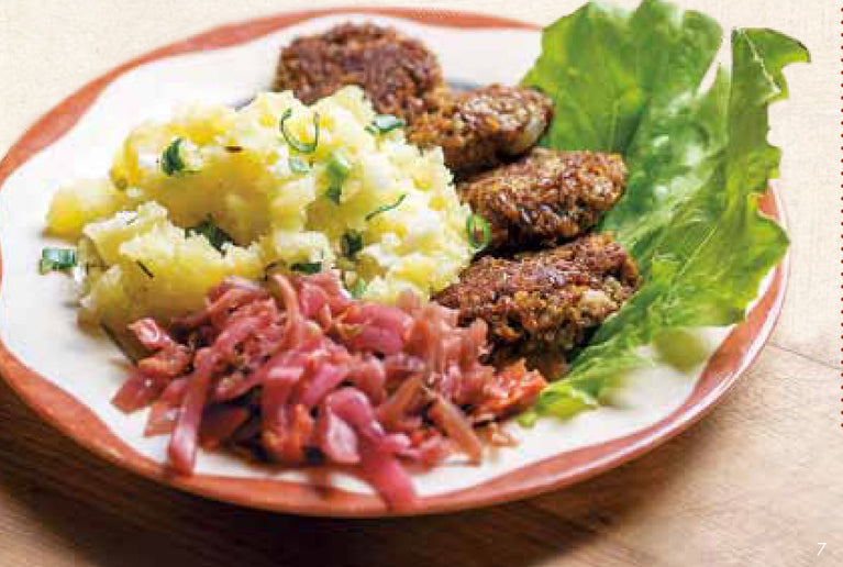 Celozrnné karbanátky s pickles