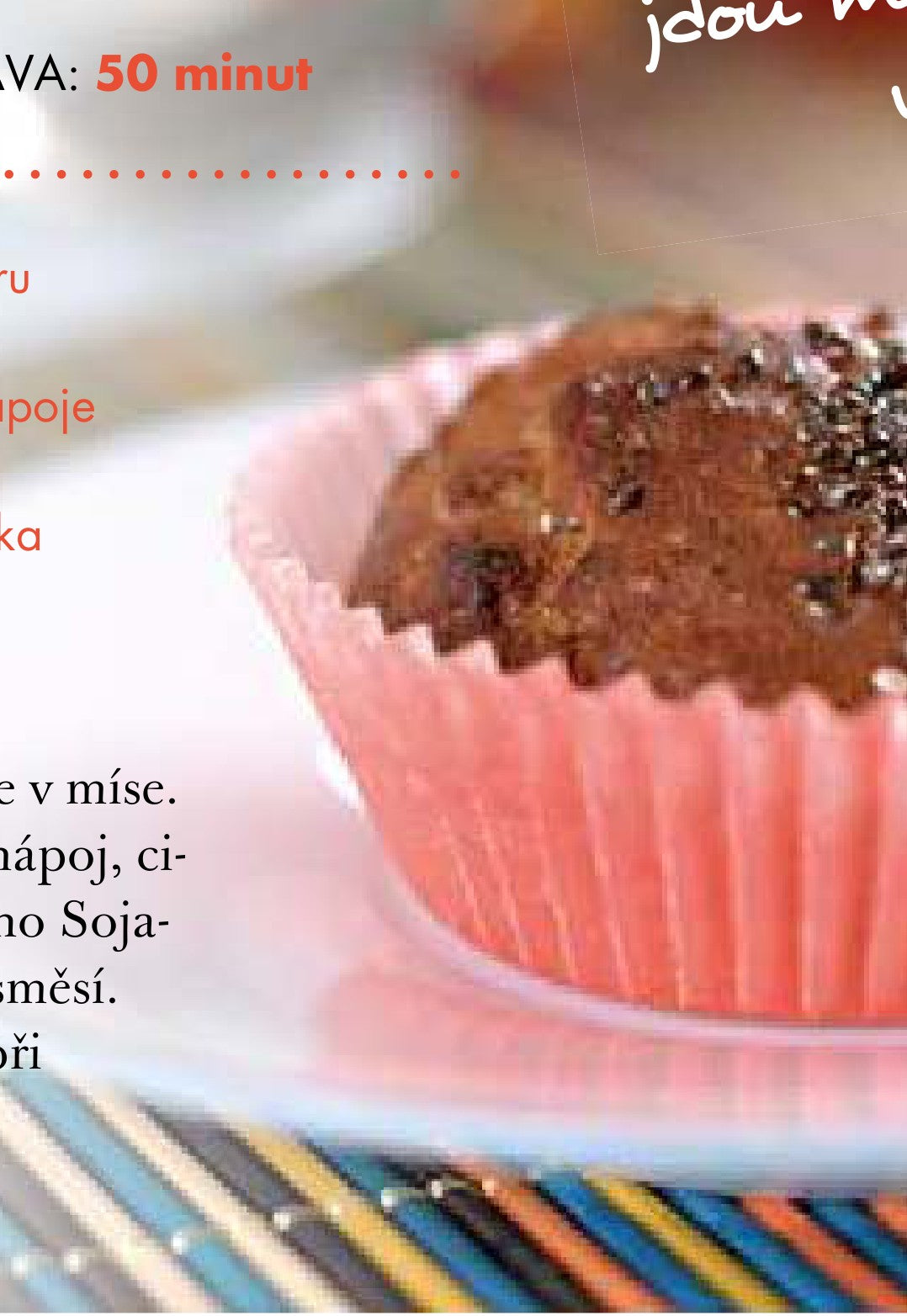Citronové muffiny s chia semínky
