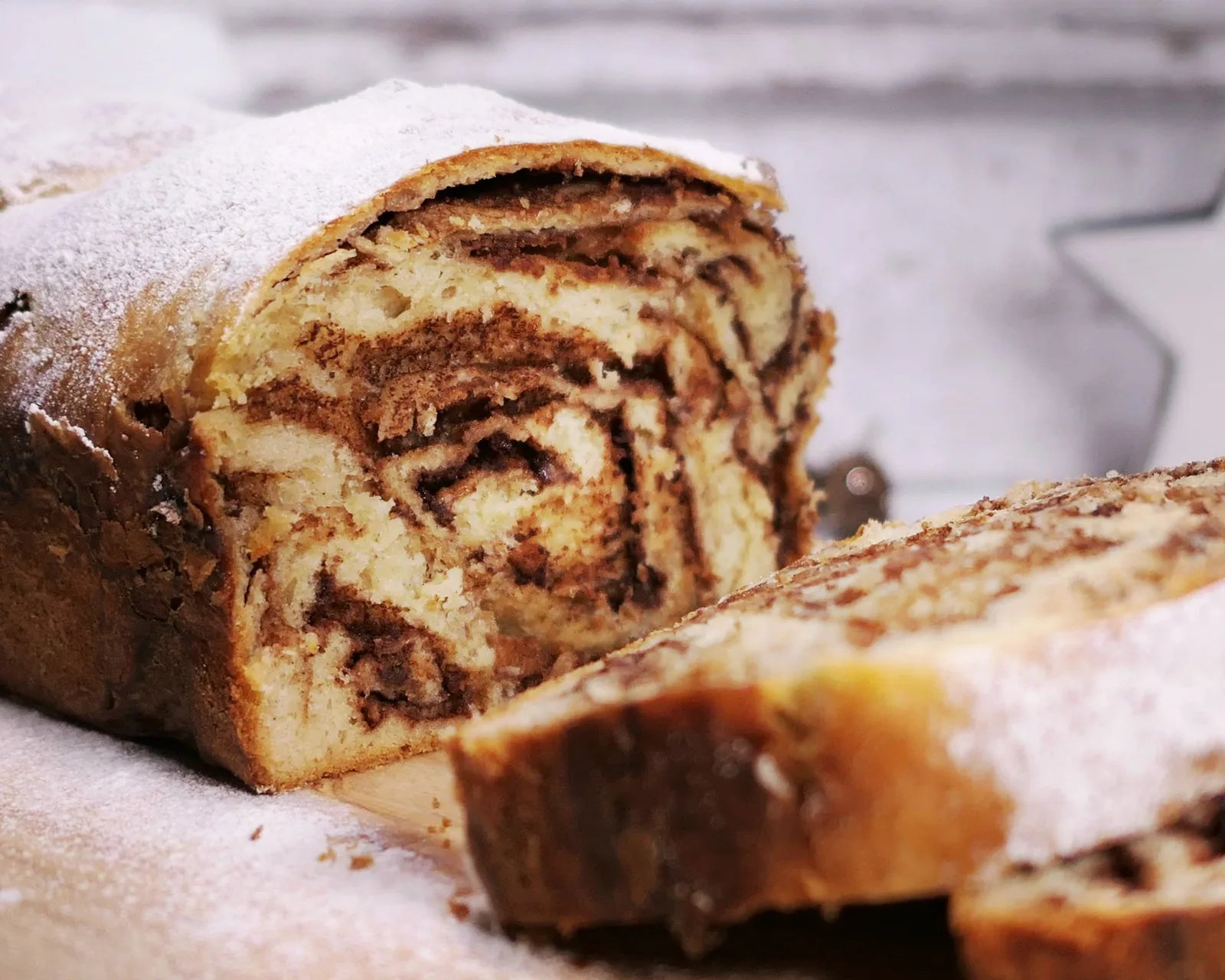 Čokoládová babka se spekulatiusem