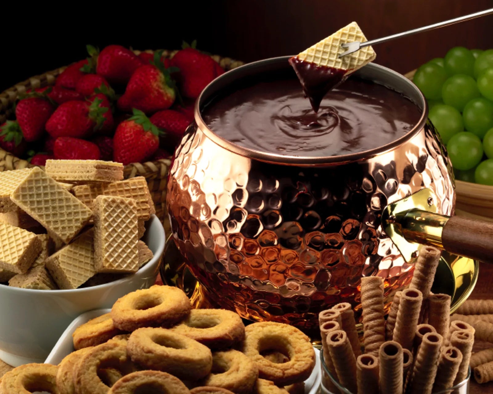 Čokoládové fondue