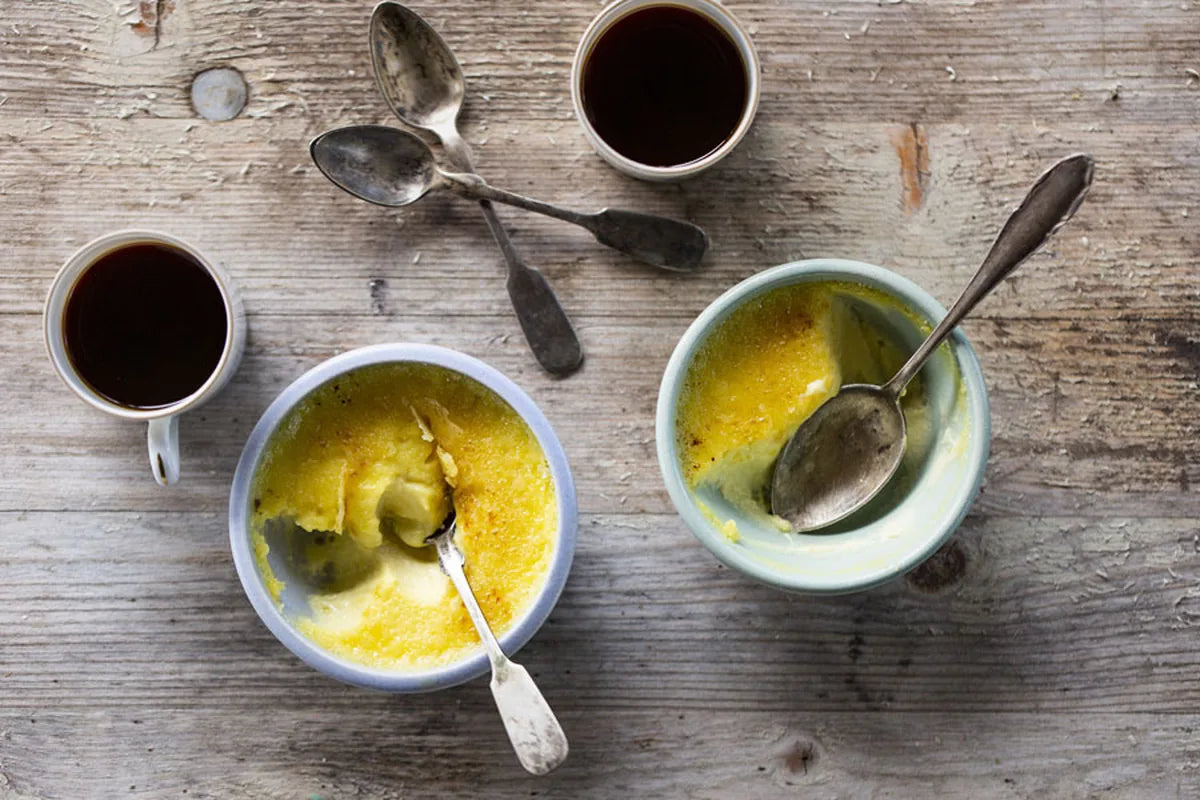 Crème brûlée s tonkovým bobem