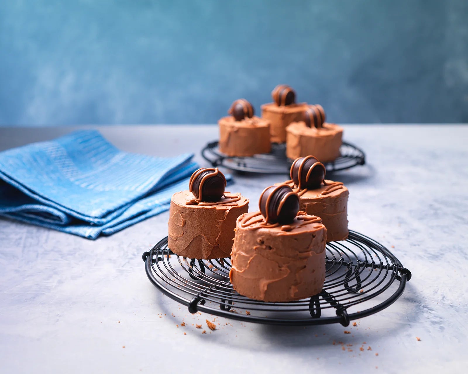 Ganache dortíčky