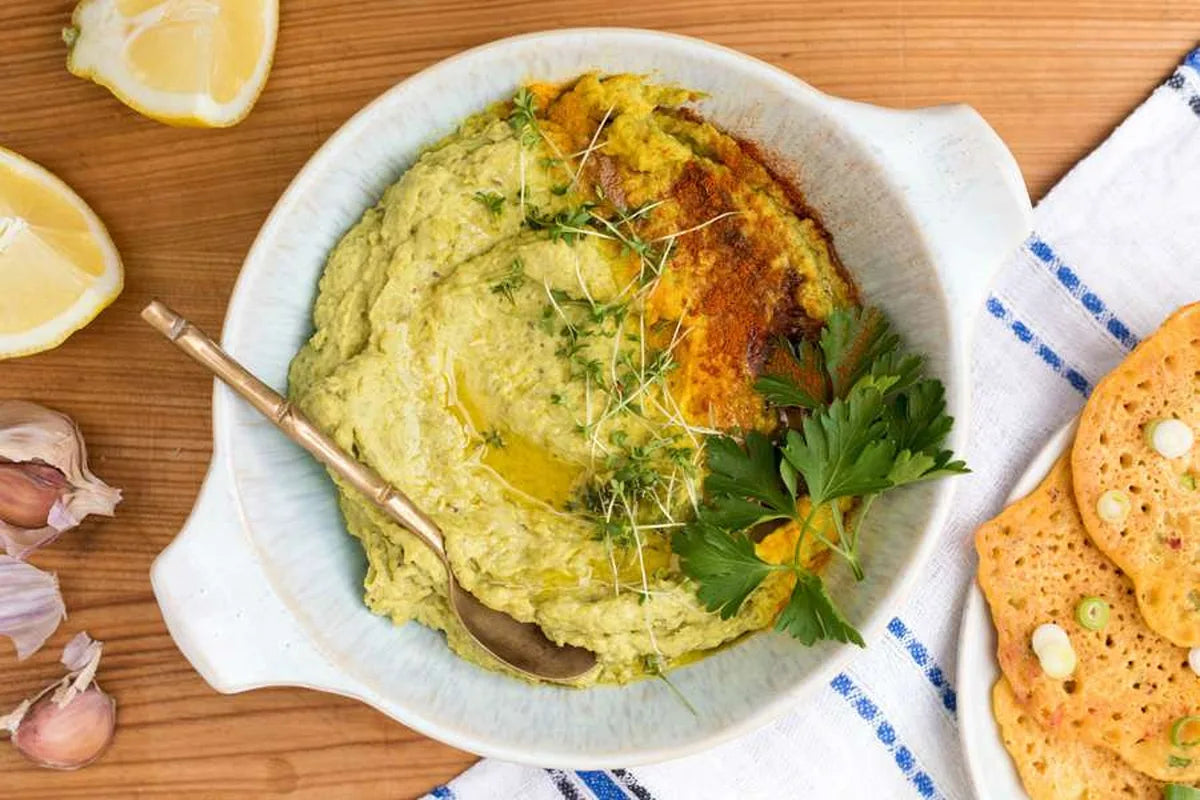 Hummus z mungo fazolí