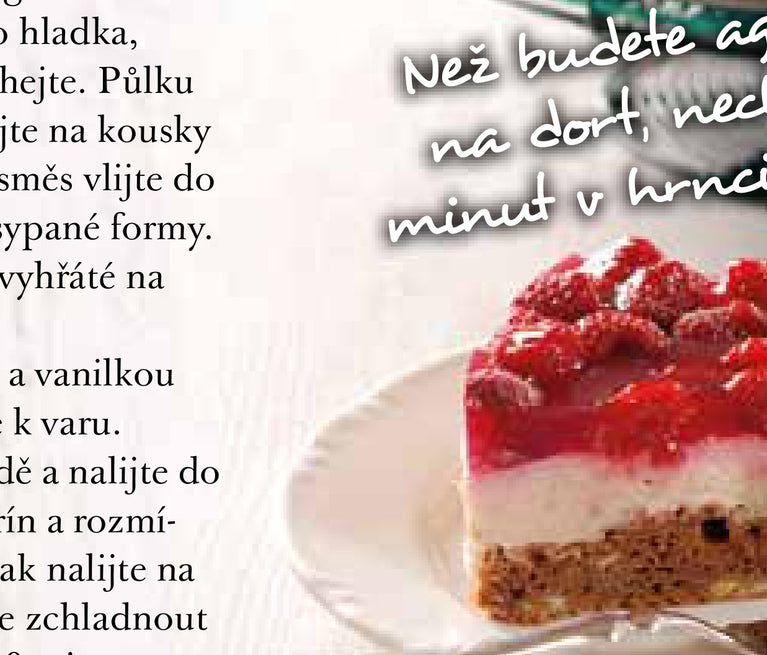Kakaovo-pudinkový dort s malinami