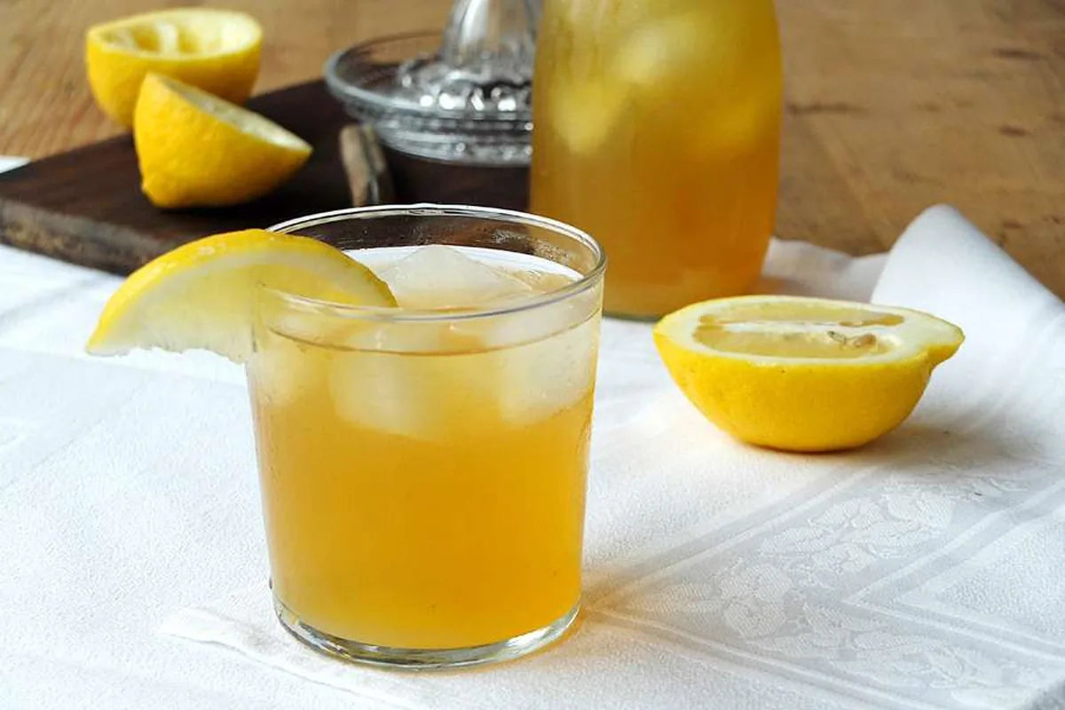 Limonáda ze zeleného čaje