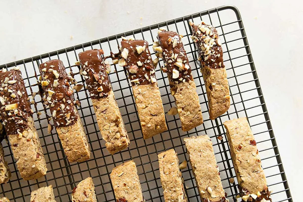 Lískooříškové biscotti se skořicí