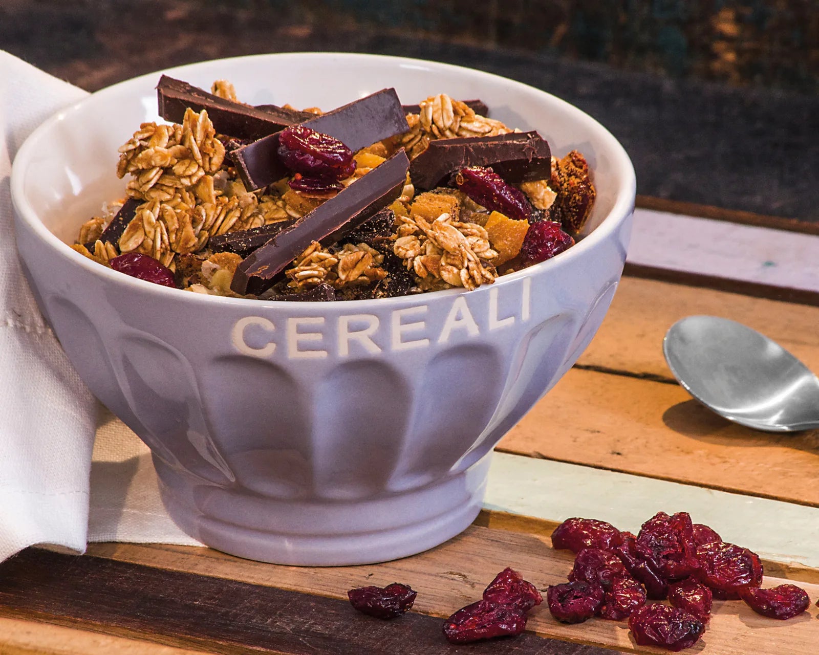 Luxusní čokoládová granola