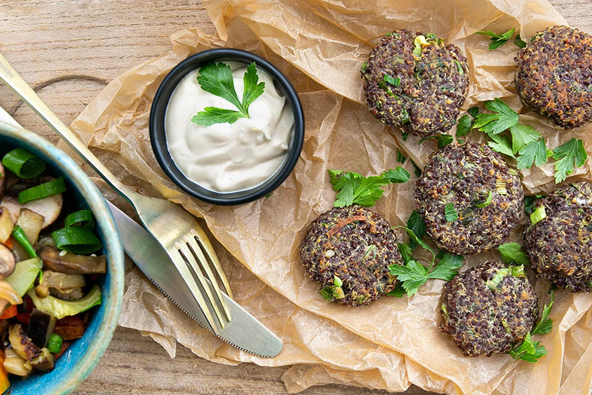 Quinoa placičky (veganské)
