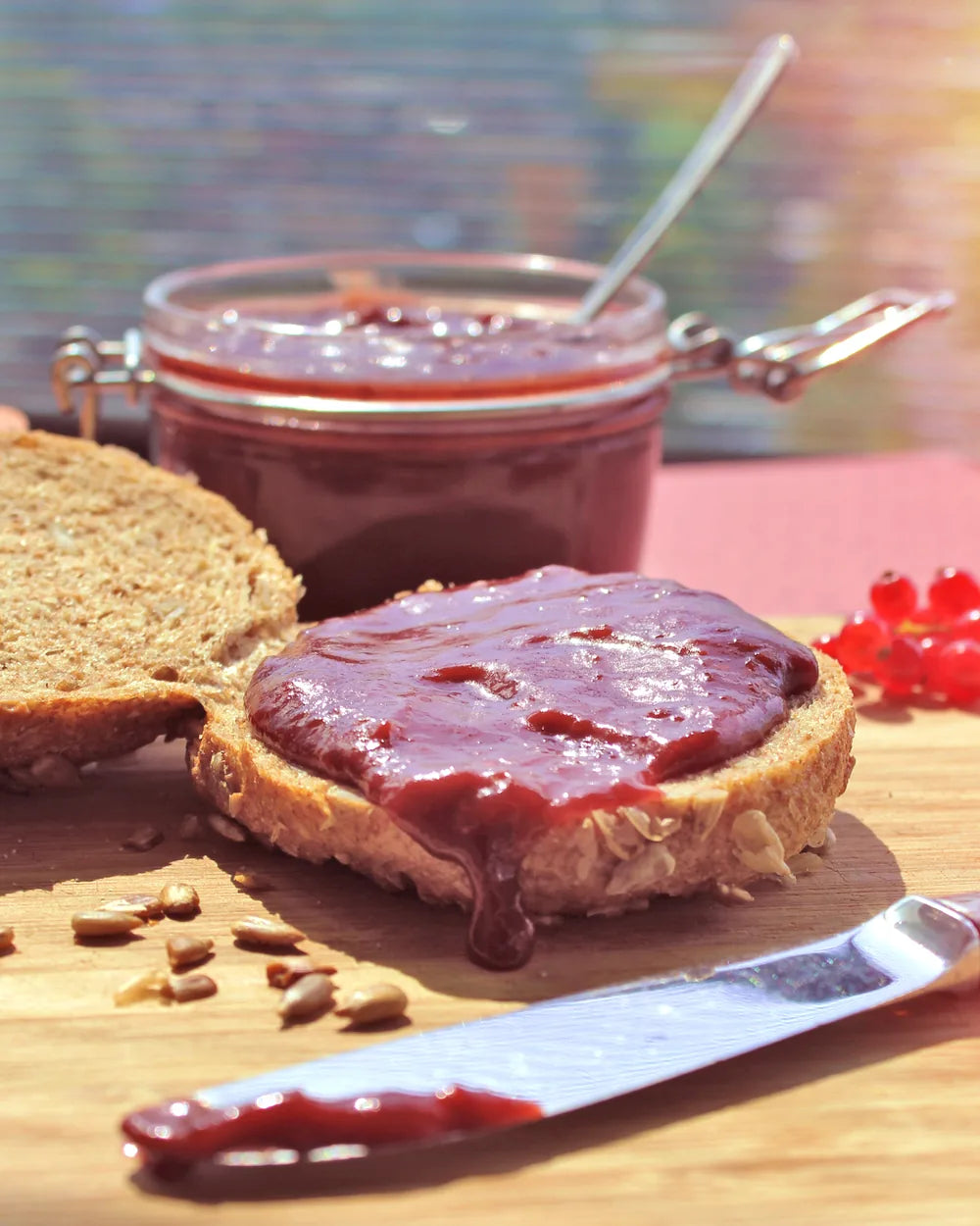 Švestková marmeláda s čokoládou a rumem