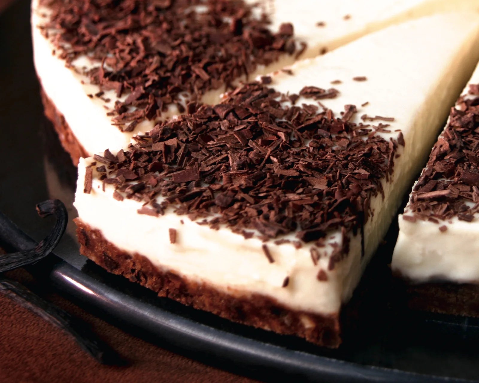 Tarta se smetanovým sýrem a bílou čokoládou