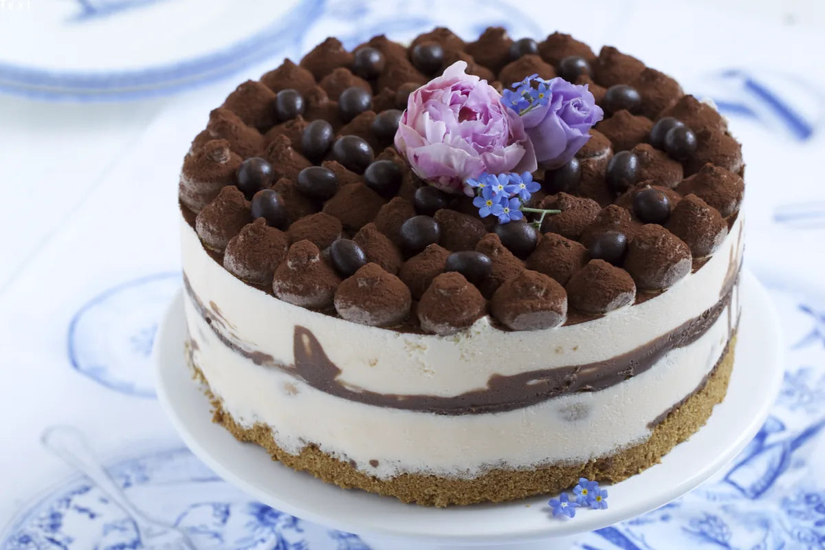 Zmrzlinový tiramisu cheesecake