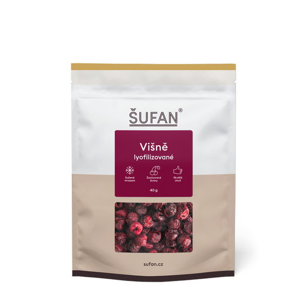 Šufan Višně sušené mrazem (40 g)