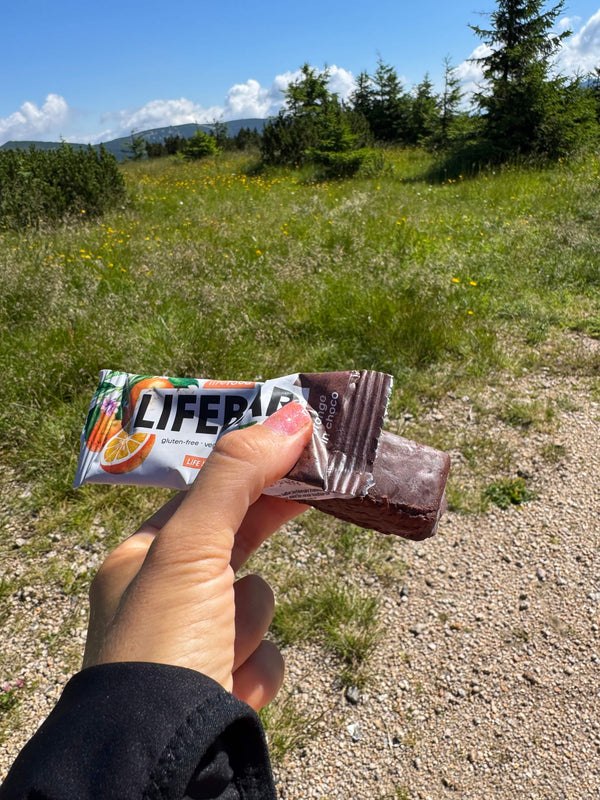 Lifefood Tyčinka Lifebar InChoco pomerančová RAW BIO (40 g)