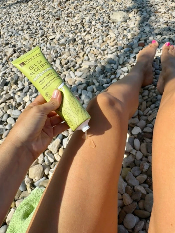 laSaponaria Aloe vera gel na tělo a vlasy BIO (150 ml)
