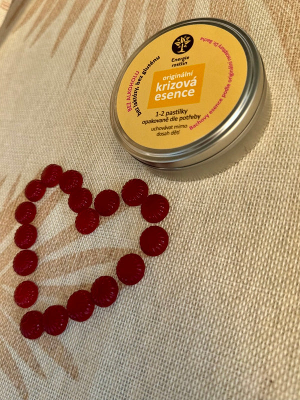 Energie rostlin Bachovy esence - Krizová esence - pastilky (50 g)