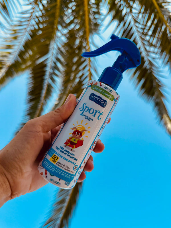 Babyton Opalovací mléko ve spreji pro děti SPF 50 SPORT (200 ml)