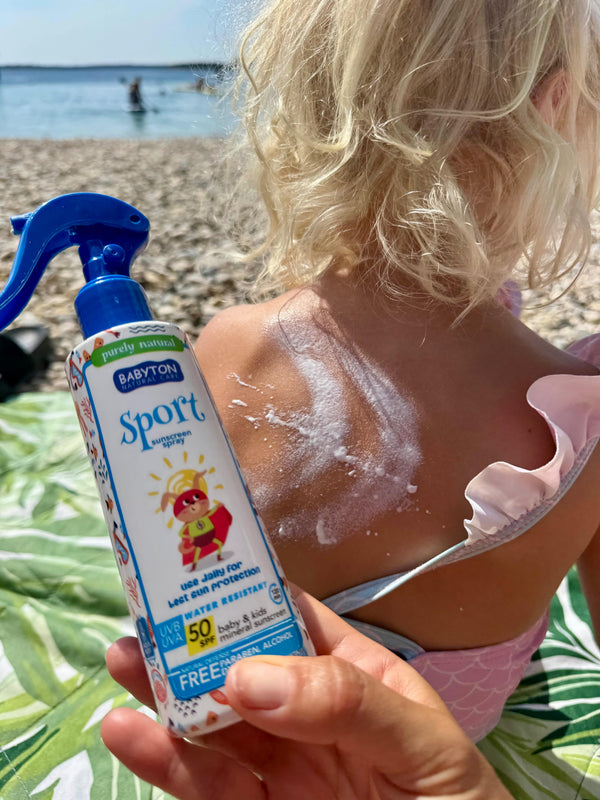 Babyton Opalovací mléko ve spreji pro děti SPF 50 SPORT (200 ml)
